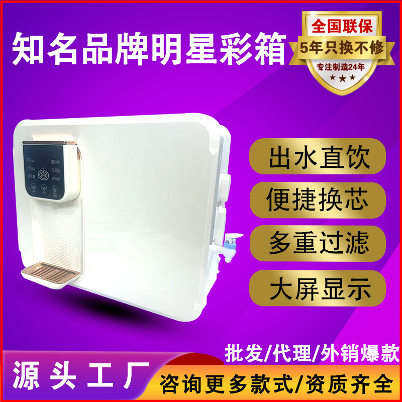 净水器家用RO反渗透自来水过滤净水机厨房智能加热一体纯水机批发