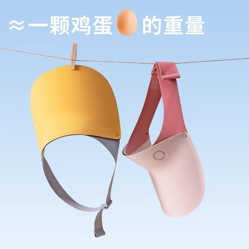 兒童空頂防曬帽 夏季戶外防紫外線遮陽帽