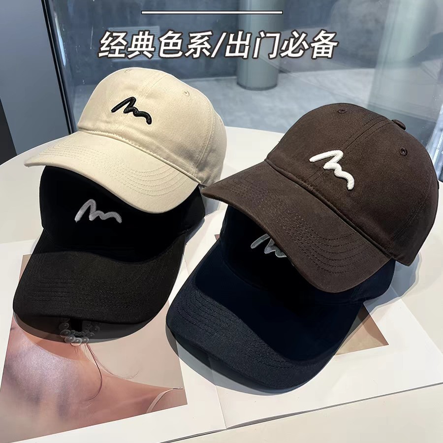 春夏刺繡棒球帽透氣修臉型